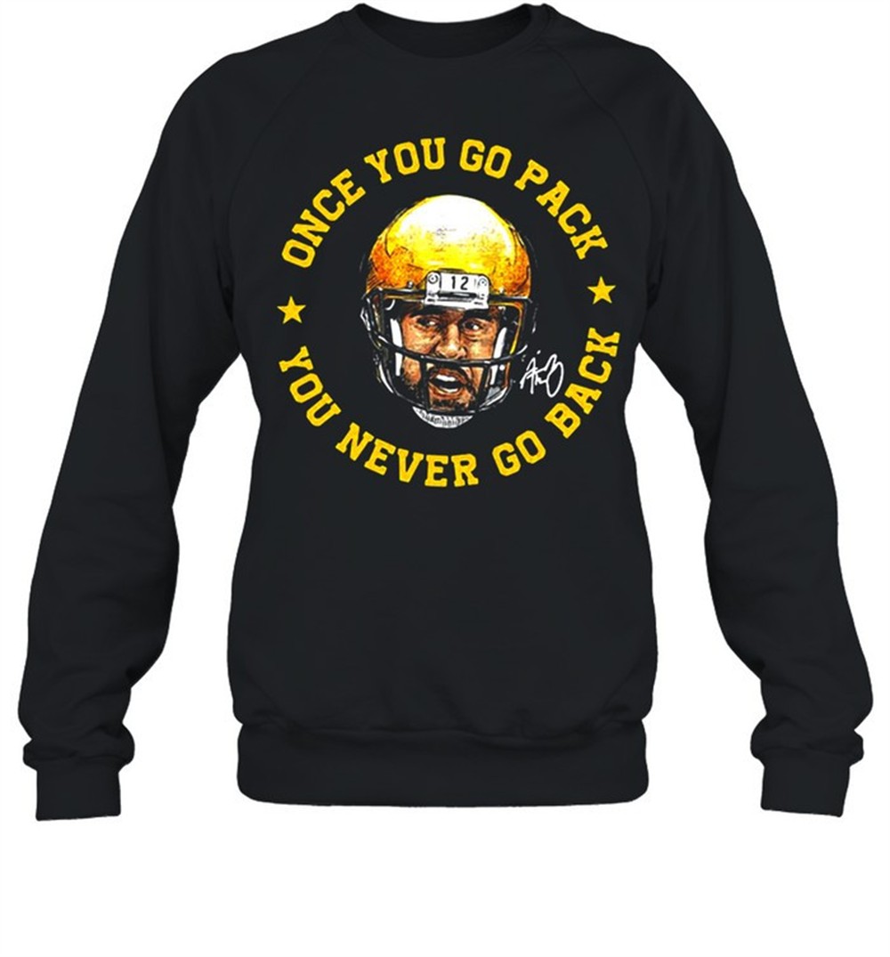 aaron-rodgers-once-you-go-pack-you-never-go-back-signature-shirt-pdxhhbj3 Aaron Rodgers once you go pack you never go back signature shirt