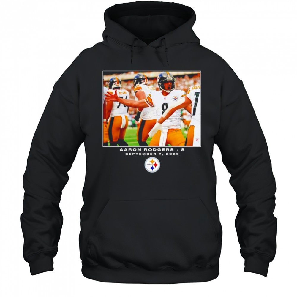 Aaron Rodgers Pittsburgh Steelers NFL Flash Features Week 1 shirt