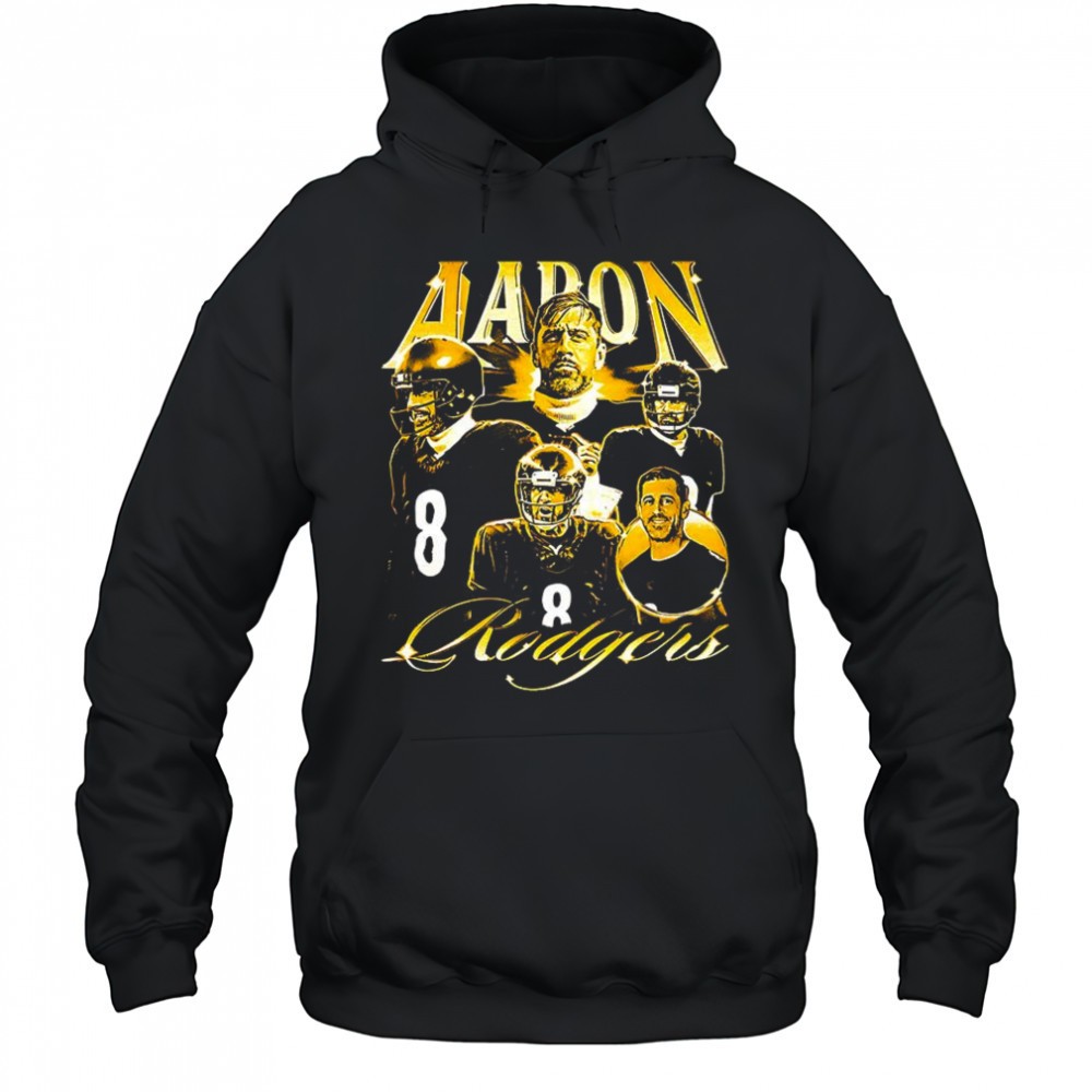 Aaron Rodgers Pittsburgh Steelers NFL player collage vintage shirt