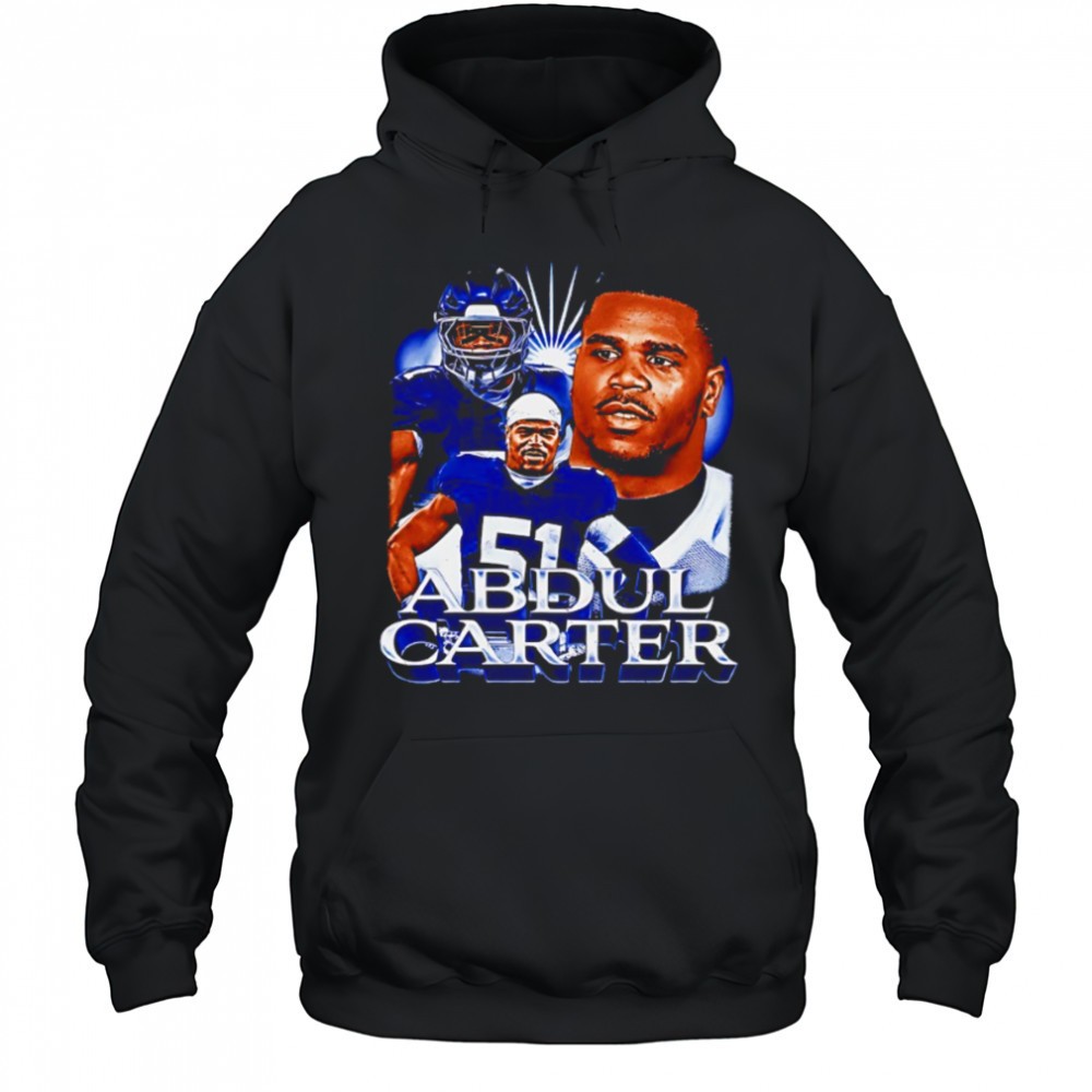 Abdul Carter New York Giants graphic vintage sports shirt