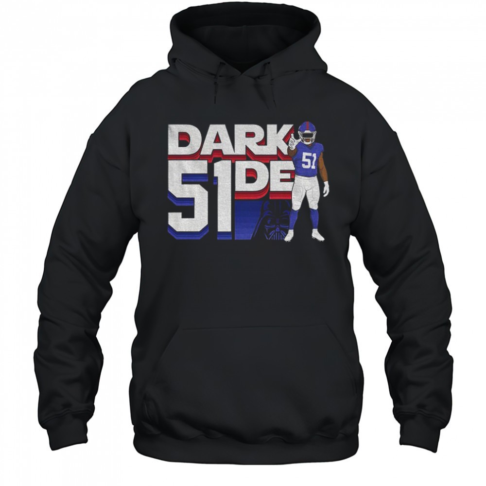 Abdul Carter New York Giants NFL Football Dark 51der Star Wars shirt