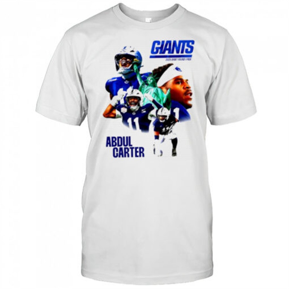 abdul-carter-ny-giants-2025-draft-round-1-pick-shirt-qosqgc2j Abdul Carter NY Giants 2025 Draft round 1 pick shirt