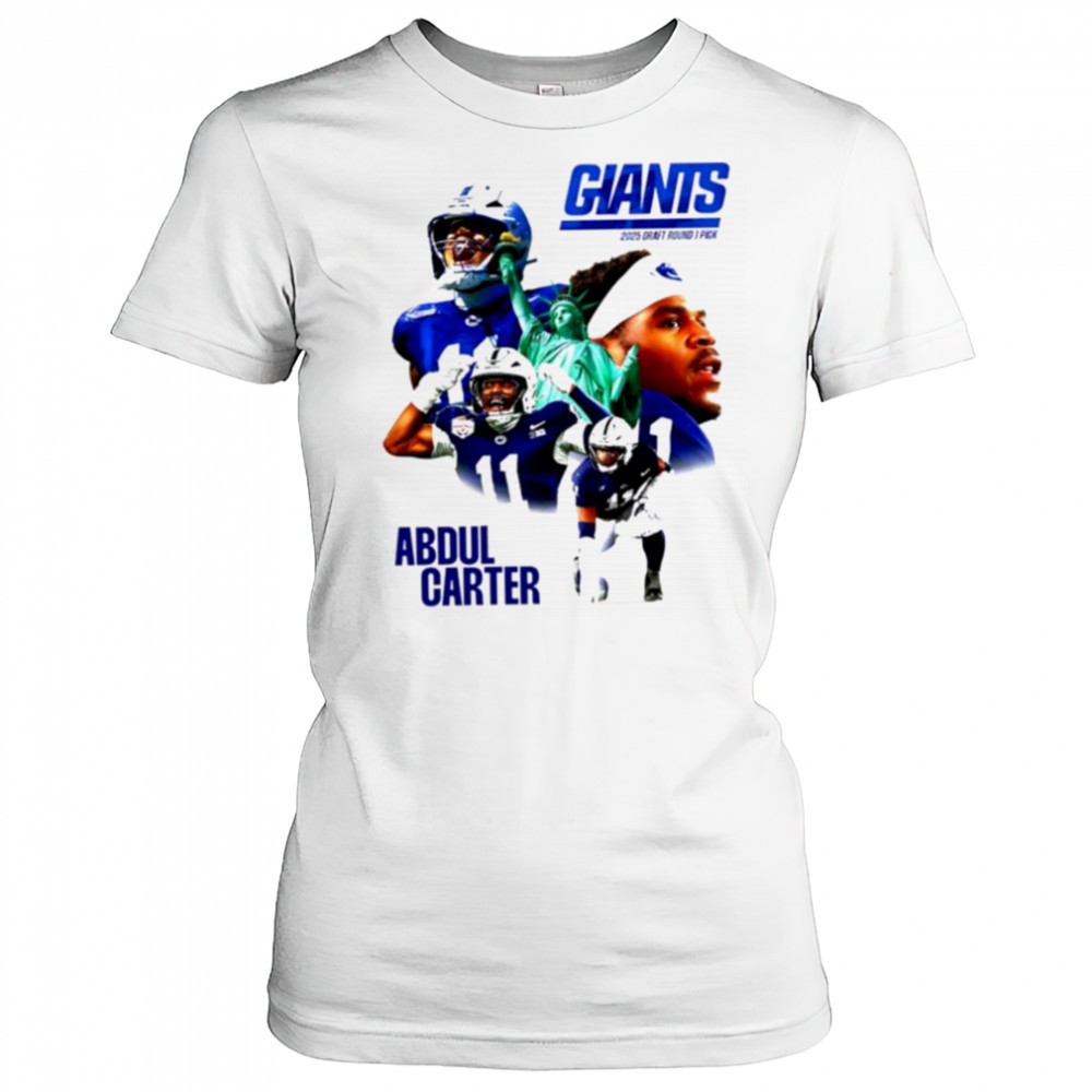 abdul-carter-ny-giants-2025-draft-round-1-pick-shirt-qosqgc2j Abdul Carter NY Giants 2025 Draft round 1 pick shirt