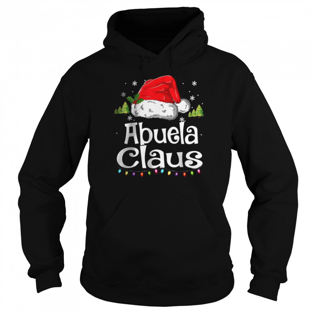 Abuela Claus Christmas Pajama Family Matching Xmas T-Shirt