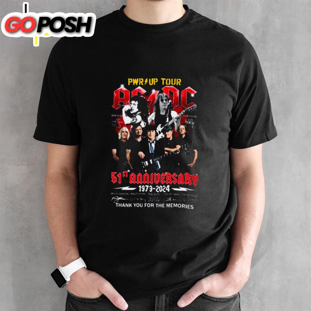 Ac Dc Power Up Tour 2025 Shirt