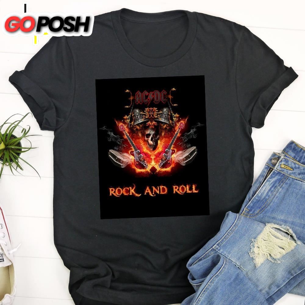 Acdc Power Up Tour Europe 2025 Tour Date Unisex T-Shirt