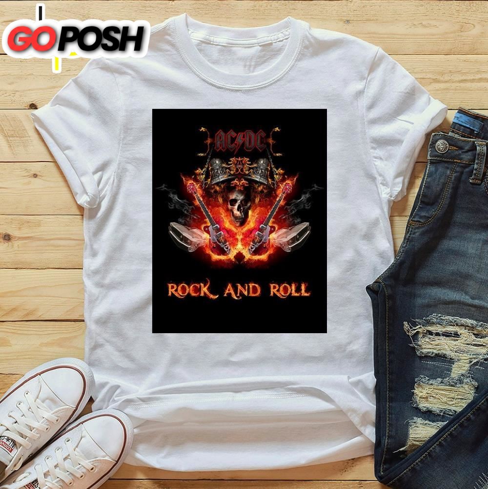 Acdc Power Up Tour Europe 2025 Tour Date Unisex T-Shirts