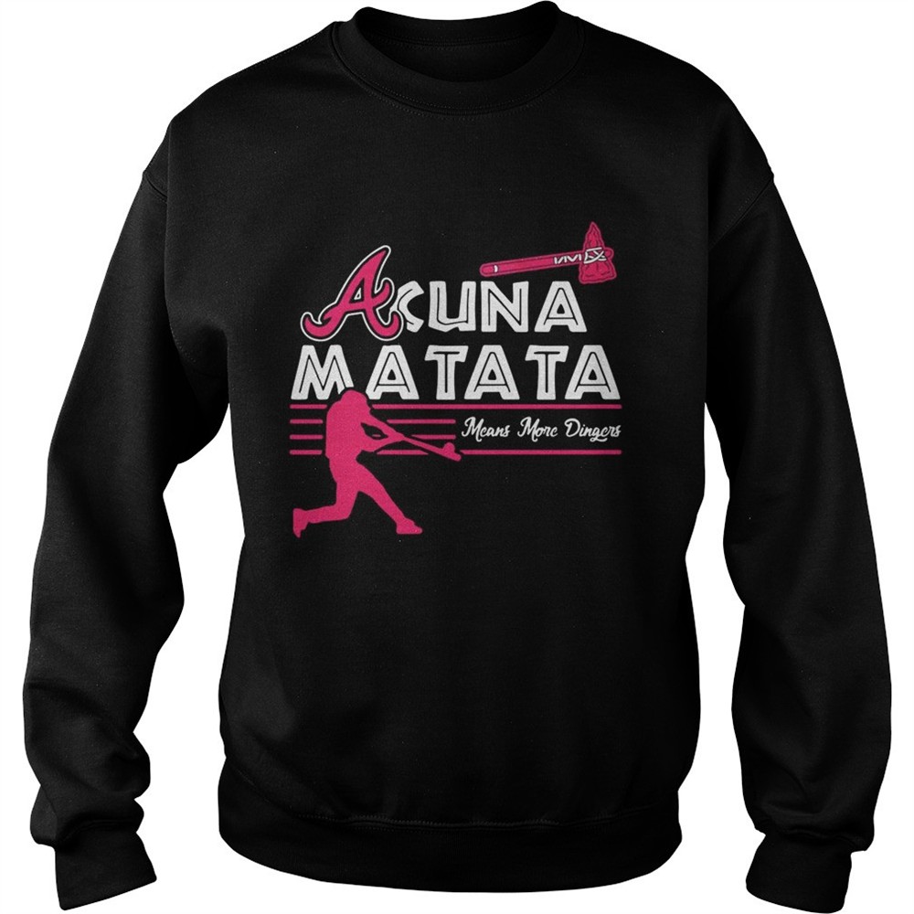 Acuna Matata means more dingers shirt