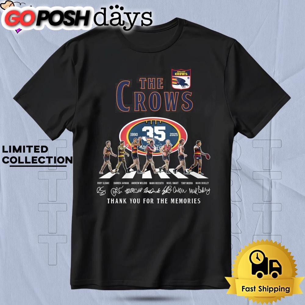 Adelaide Crow Thank You For The Memories T Shirt