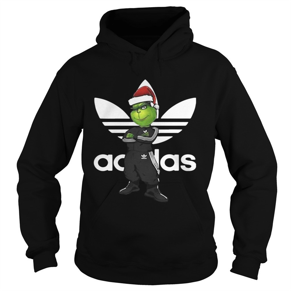 Adidas Grinch santa sweater