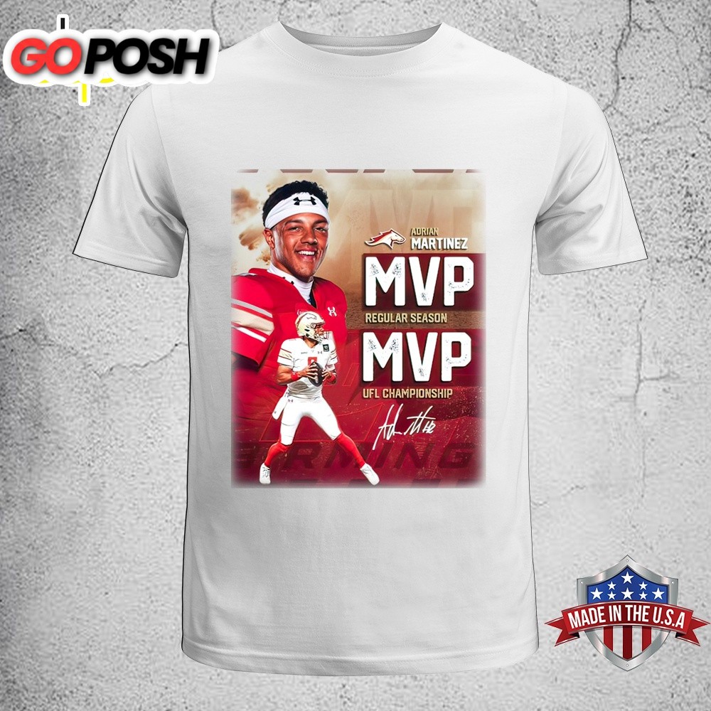 Adrian Martinez MVP ReGular Season MVP NFL Championship Unisex T-Shirt