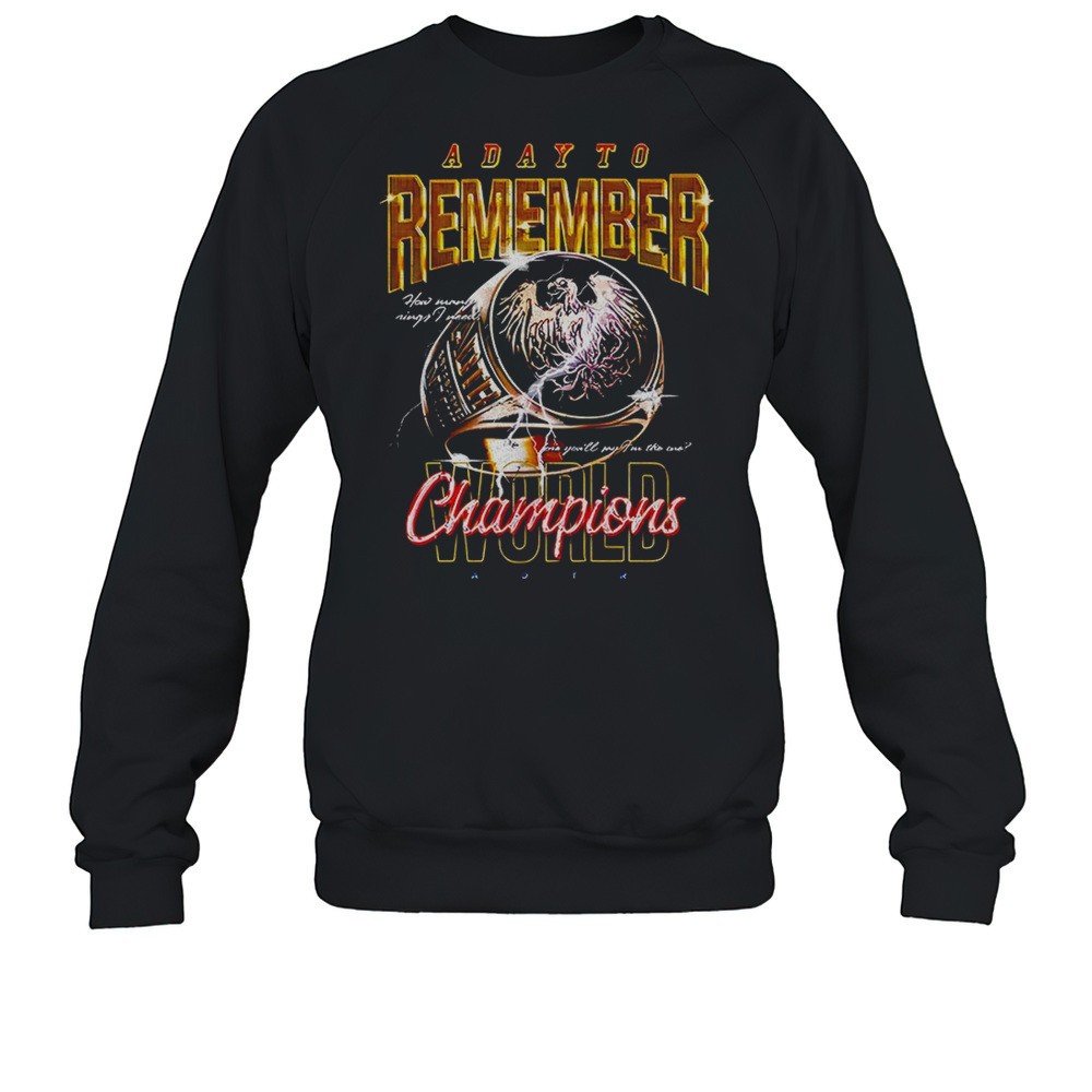 ADTR A Day To Remember Champions Ring Shirt