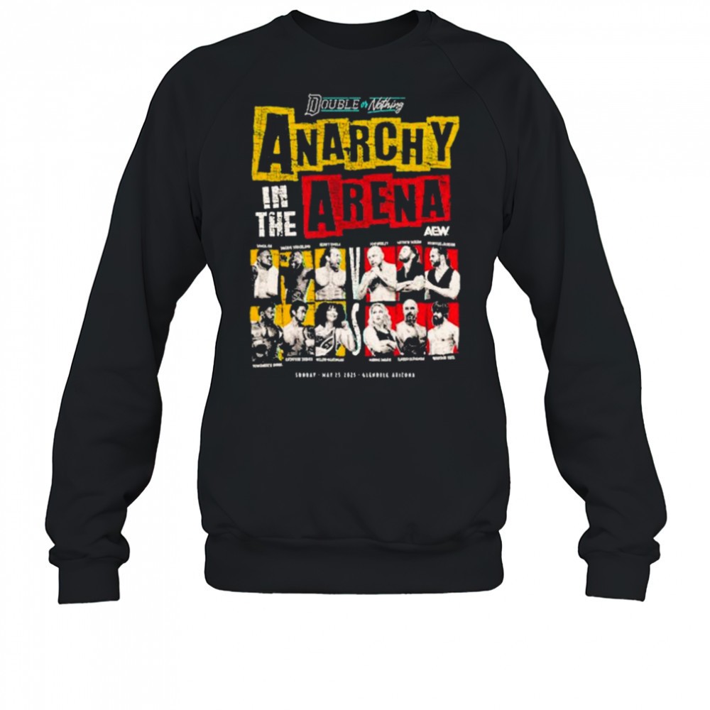 aew-double-or-nothing-2025-anarchy-in-the-arena-sunday-may-25-arizona-t-shirt-9j7bkekr AEW Double or Nothing 2025 Anarchy in the Arena Sunday May 25 Arizona t-shirt