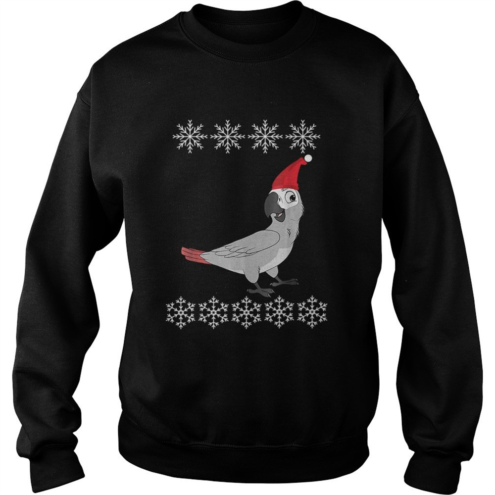African Grey Parrot Christmas shirt