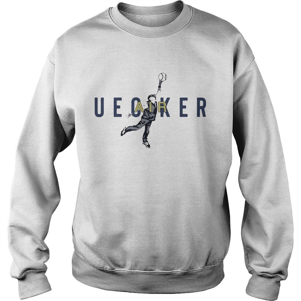 Air Uecker Milwaukee Brewers Baseball shirt