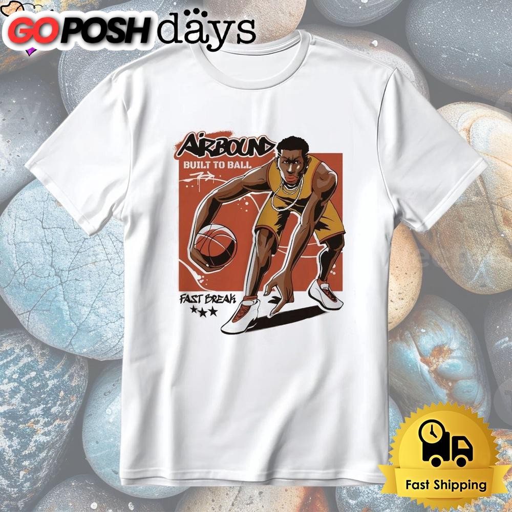 Airbound Fast Break Built To Ball Basketball Tshirt