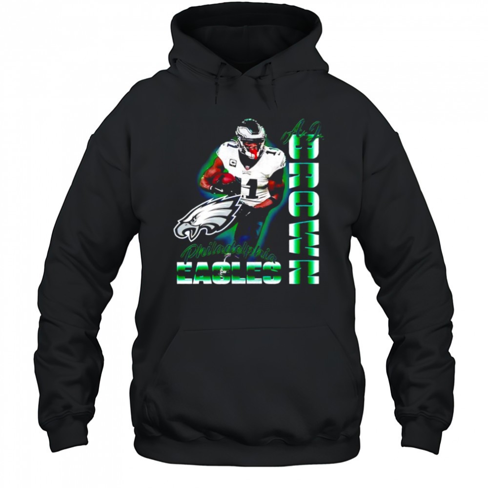 AJ Brown Philadelphia Eagles Garment Dyed logo shirt