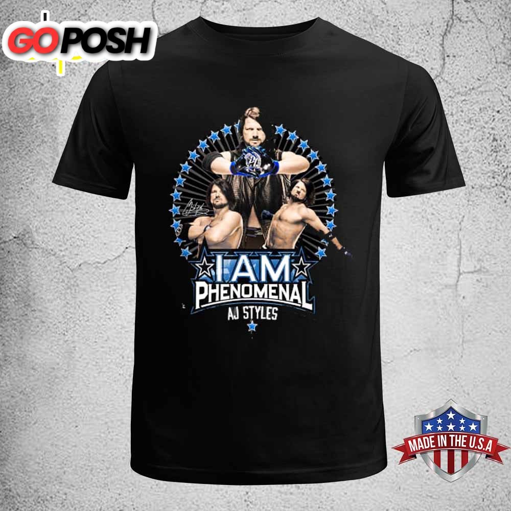 AJ Styles Im Phenomenal SmackDown WWE I Quit Unisex T-Shirt