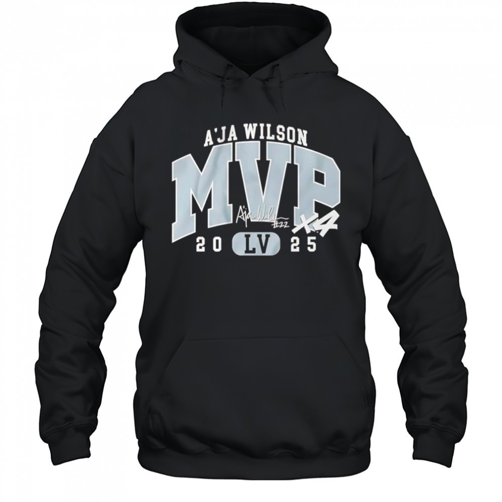 Aja Wilson 2025 MVP shirt