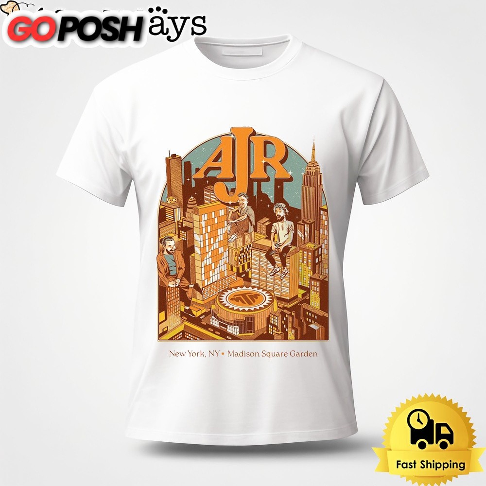 AJR Live At Madison Square Garden In New York NY On July 2024 Unisex T-Shirt
