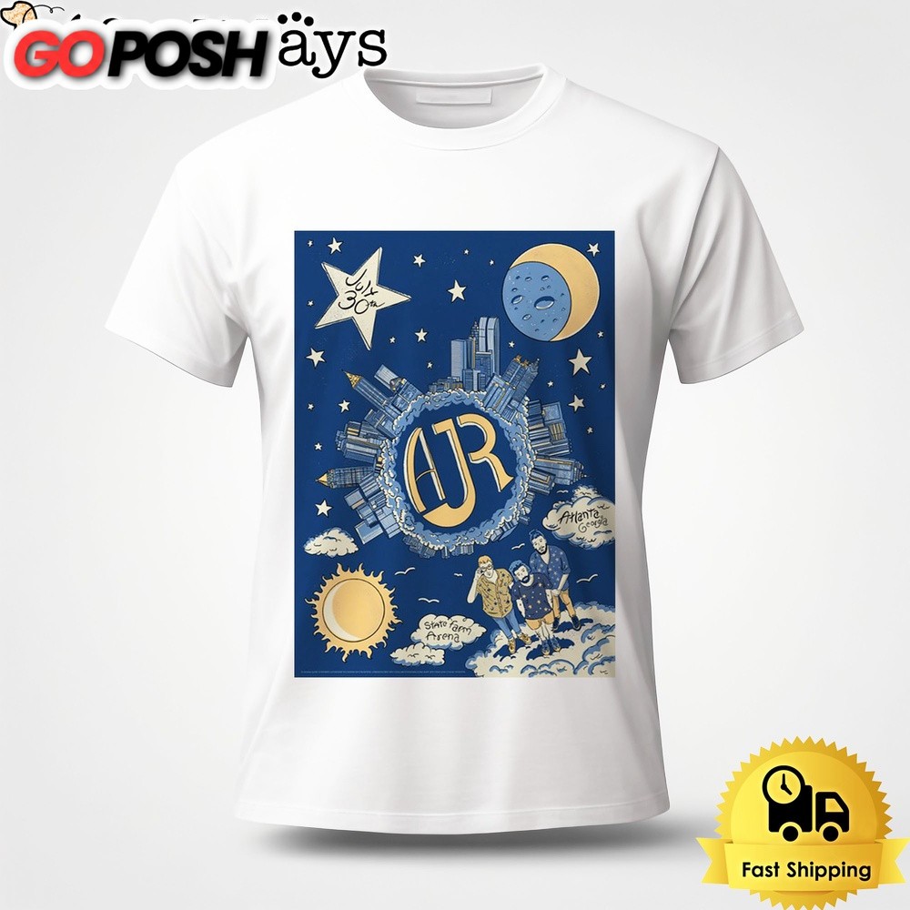 AJR Live At State Farm Arena Atlanta GA On July 30 2024 Unisex T-Shirt