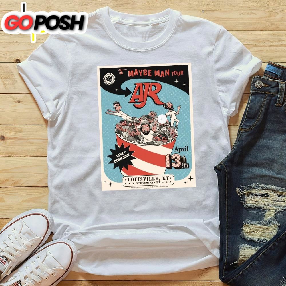 AJR Louisville April 13, 2025 Unisex T-shirt