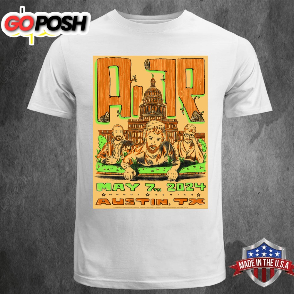 AJR May 7 2025 Moody Center Austin TX T-Shirt Unisex