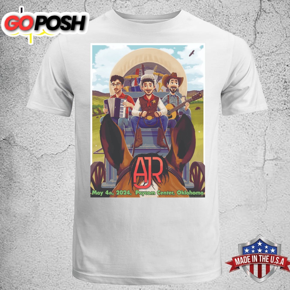 AJR Oklahoma City May 4, 2025 T-shirt Tee