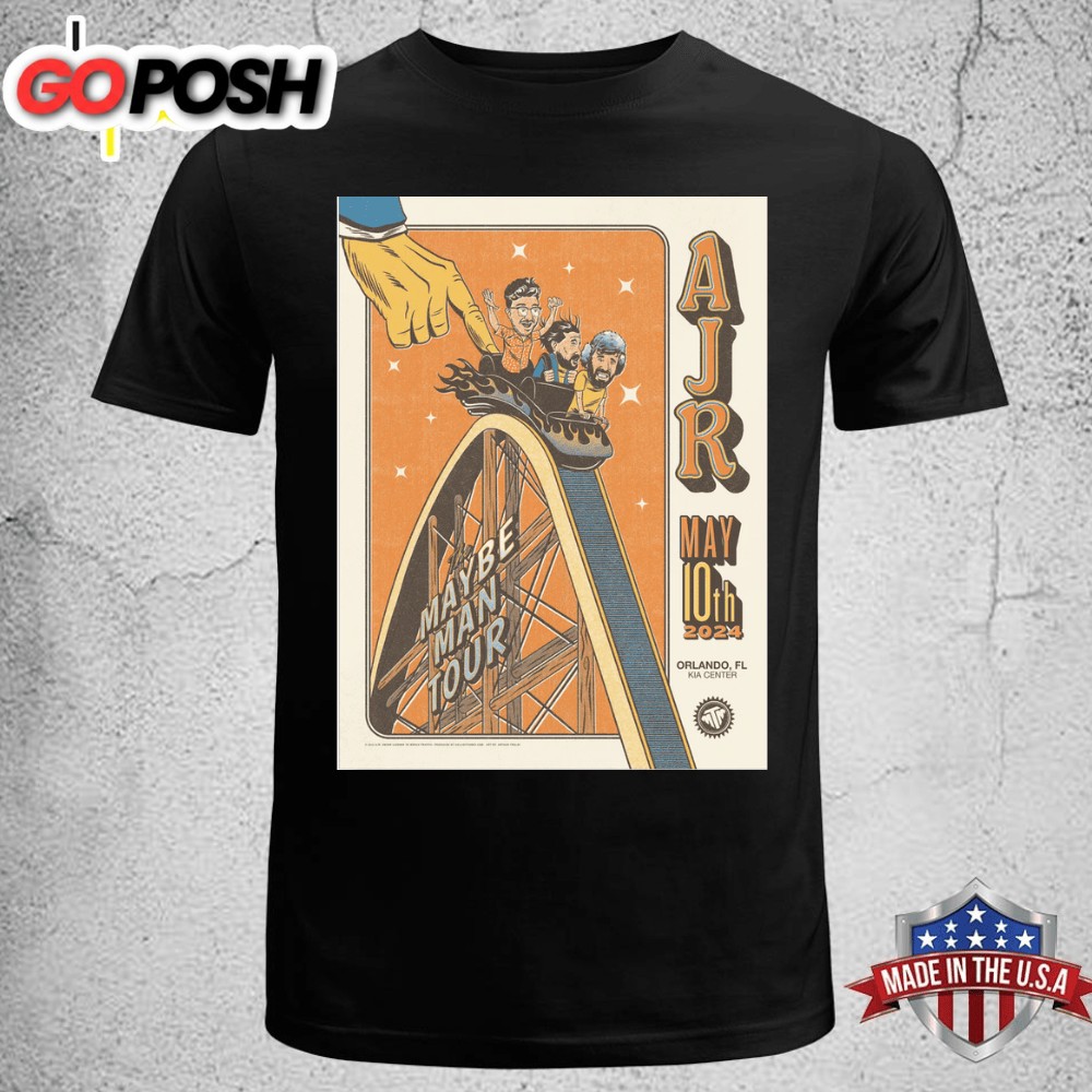 Ajr Orlando May 10 2025 Tour T-shirt