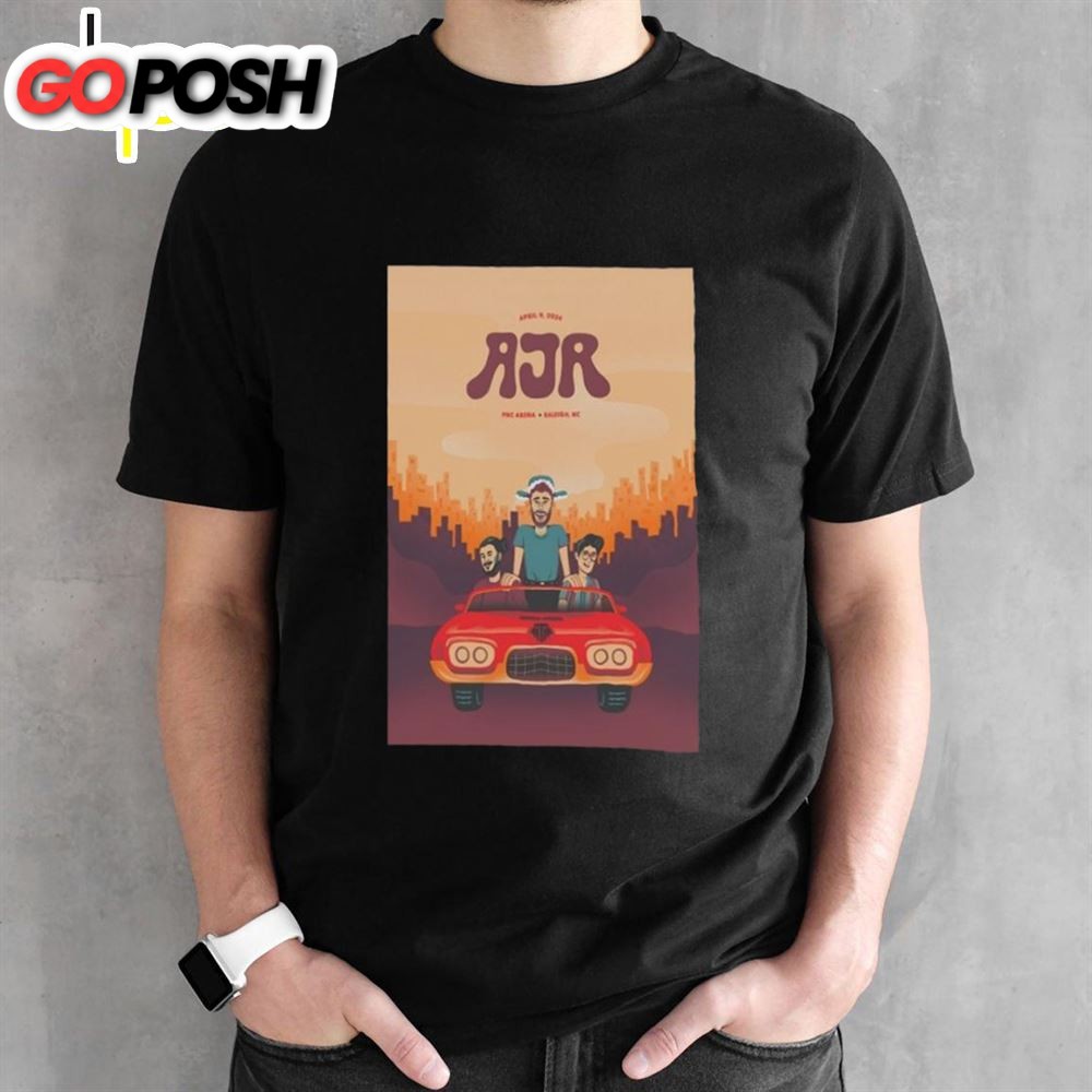 Ajr Raleigh Nc April 9 2025 T-shirt