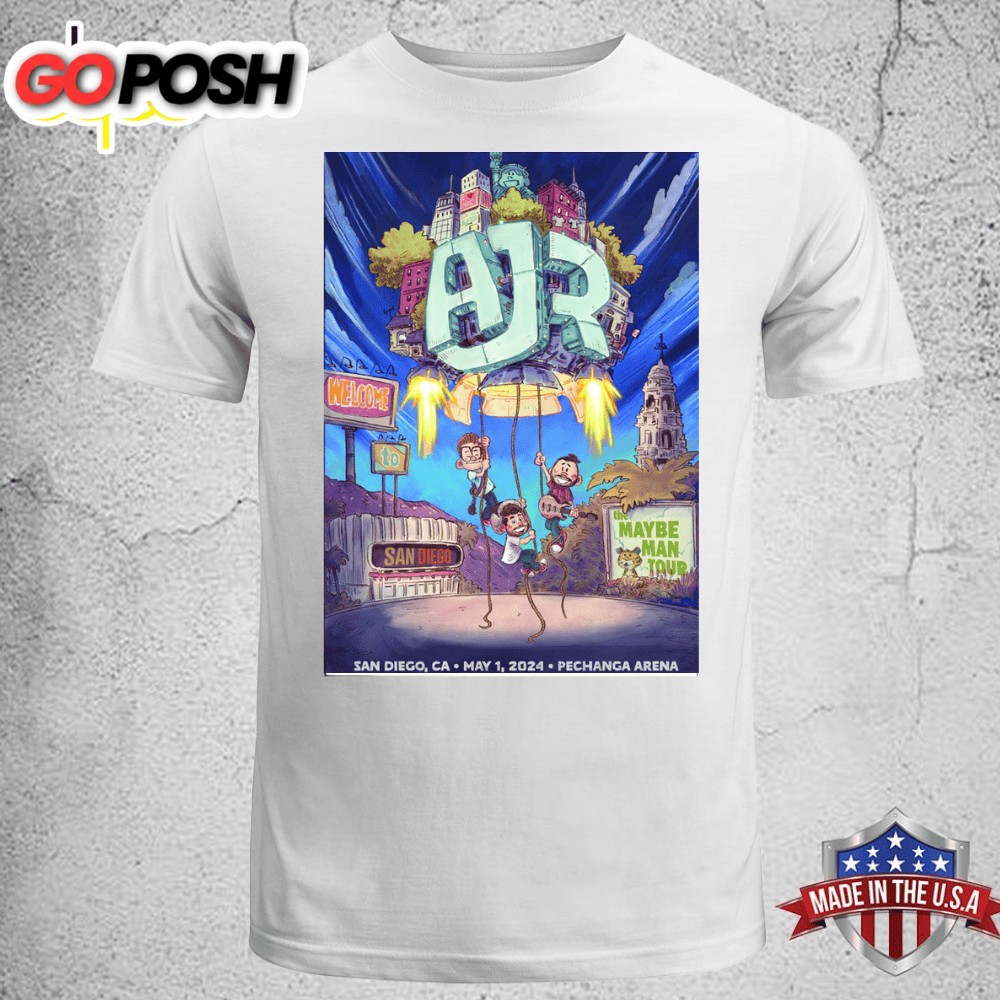 AJR San Diego May 1, 2025 Tee T-shirt