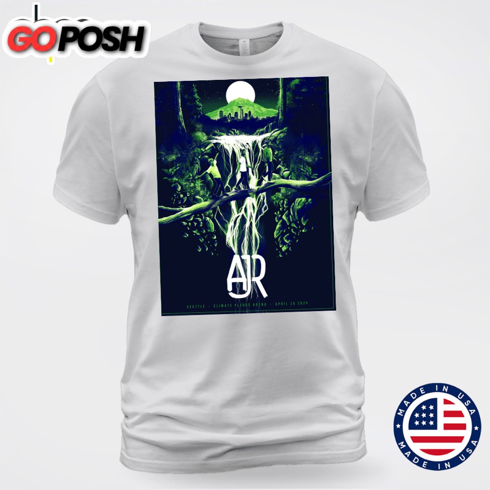 AJR Seattle April 26, 2025 Tee T-shirt Unisex