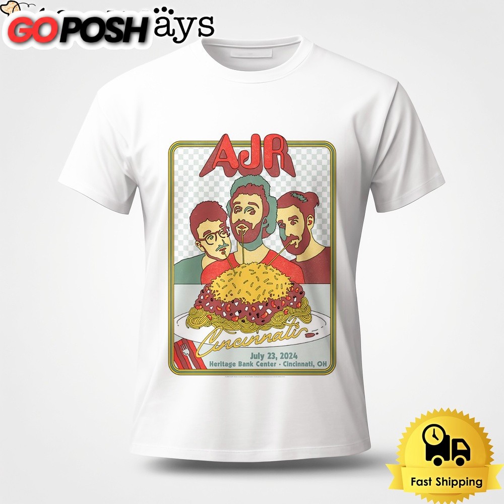 AJR The Maybe Man Tour At Heritage Bank Center Cincinnati OH On July 23 Unisex T-Shirt