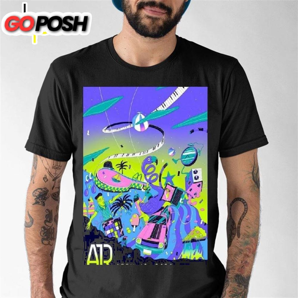 Ajr Tour Gainbridge Fieldhouse, Indianapolis, In April 12, 2025 Poster Shirt