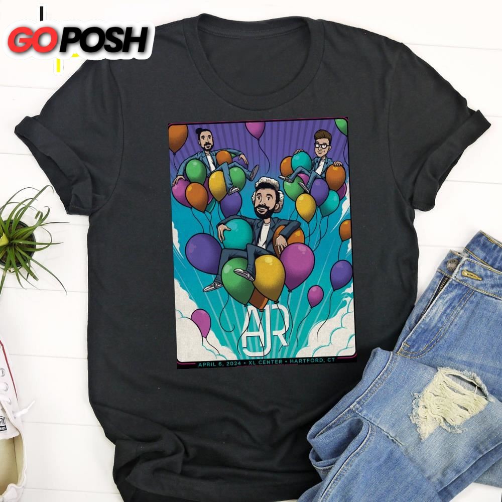 Ajr Xl Center April 6, 2025 Poster Shirt Unisex