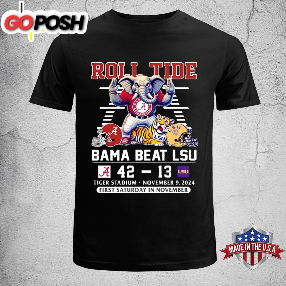 Alabama Beat LSU Unisex T-Shirt