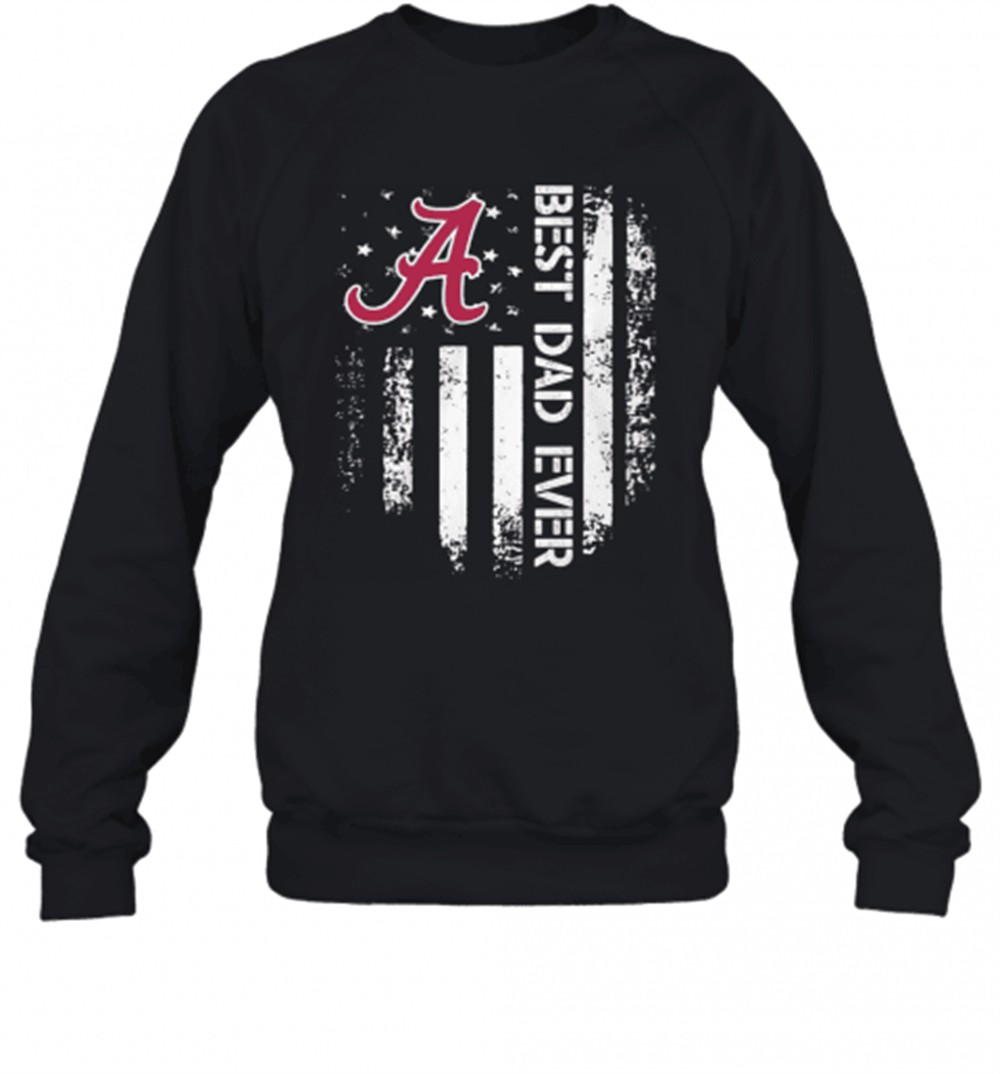 alabama-crimson-tide-best-dad-ever-american-flag-t-shirt-m7hkzygb Alabama Crimson Tide Best Dad Ever American Flag T-Shirt