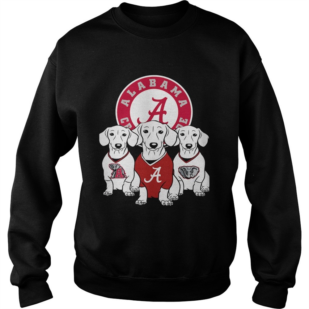 Alabama Crimson Tide Dachshund dog shirt