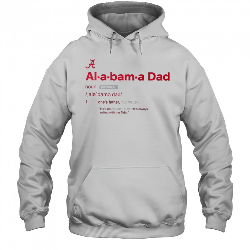 Alabama Crimson Tide Dad Definition T-Shirt