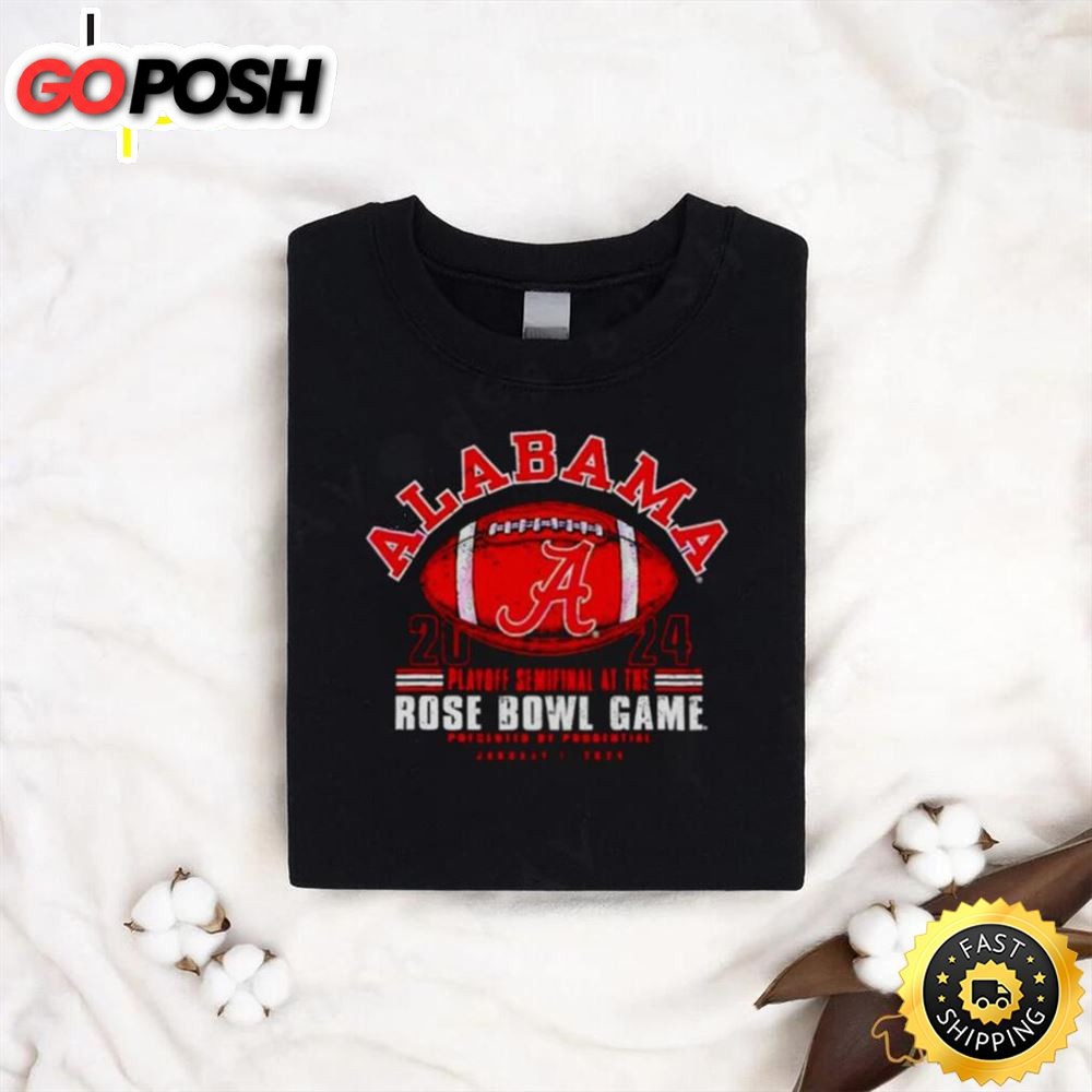 Alabama Crimson Tide Football 2025 Playoff Rose Bowl Shirt