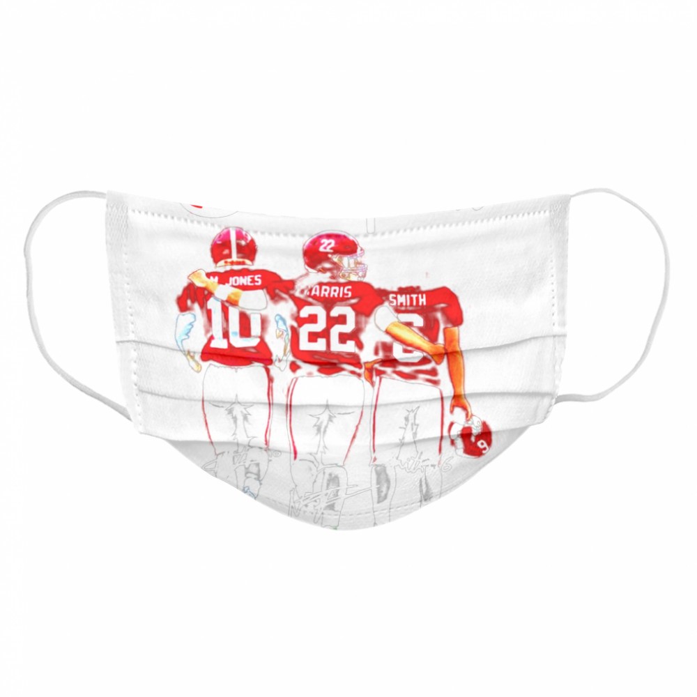 Alabama Crimson Tide Mac Jones Najee Harris and Devonta Smith Champions signatures shirt