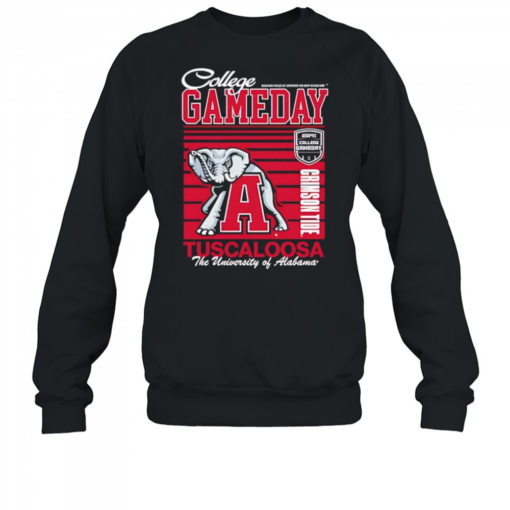 alabama-crimson-tide-mascot-tuscaloosa-the-university-of-alabama-college-gameday-538gwd7x Alabama Crimson Tide mascot Tuscaloosa the University of Alabama College Gameday shirt