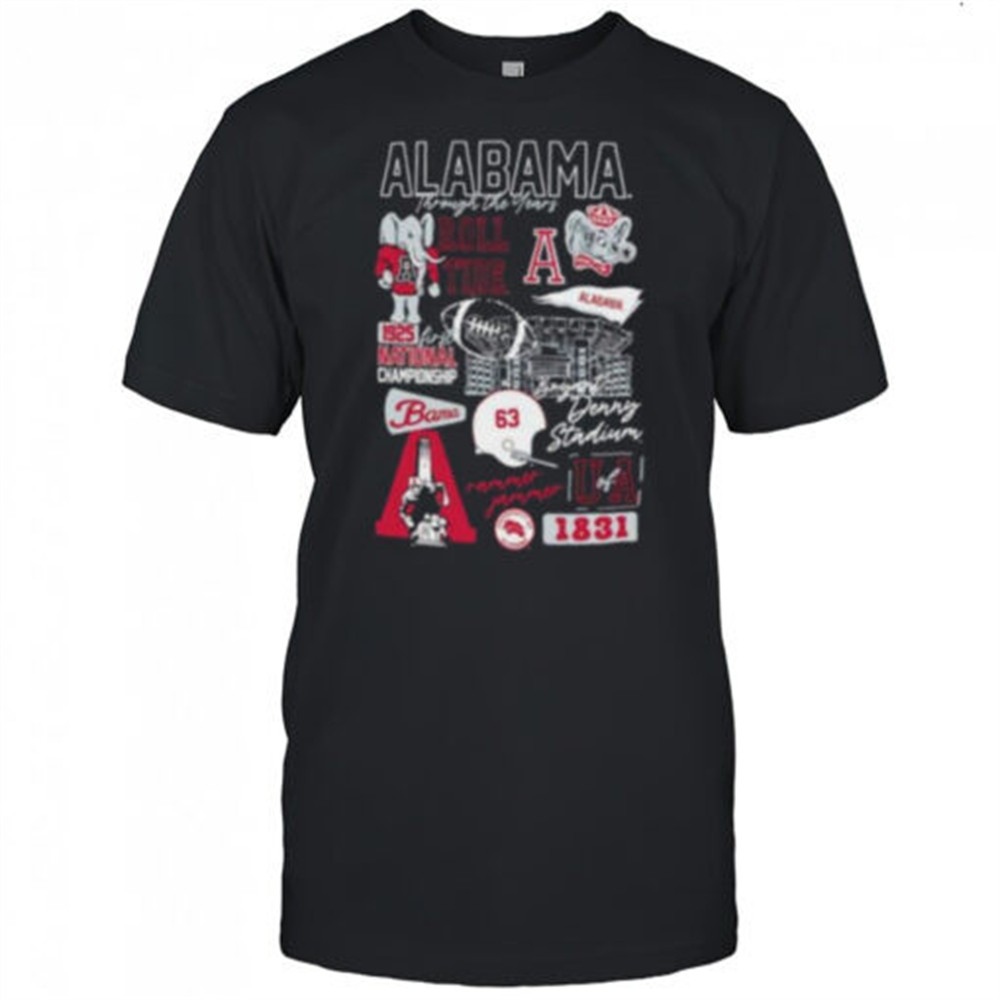 alabama-crimson-tide-through-the-years-1831-shirt-kwla99pv Alabama Crimson Tide through the years 1831 shirt