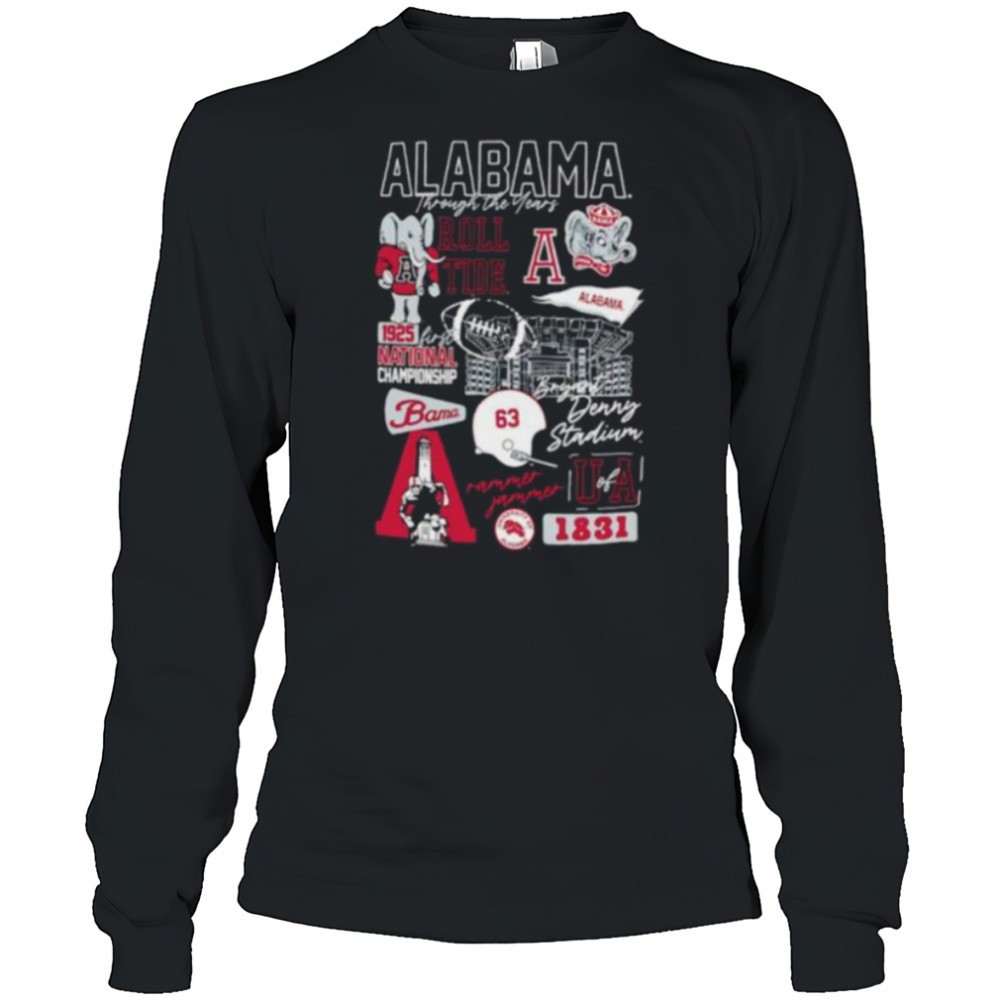 alabama-crimson-tide-through-the-years-1831-shirt-kwla99pv Alabama Crimson Tide through the years 1831 shirt