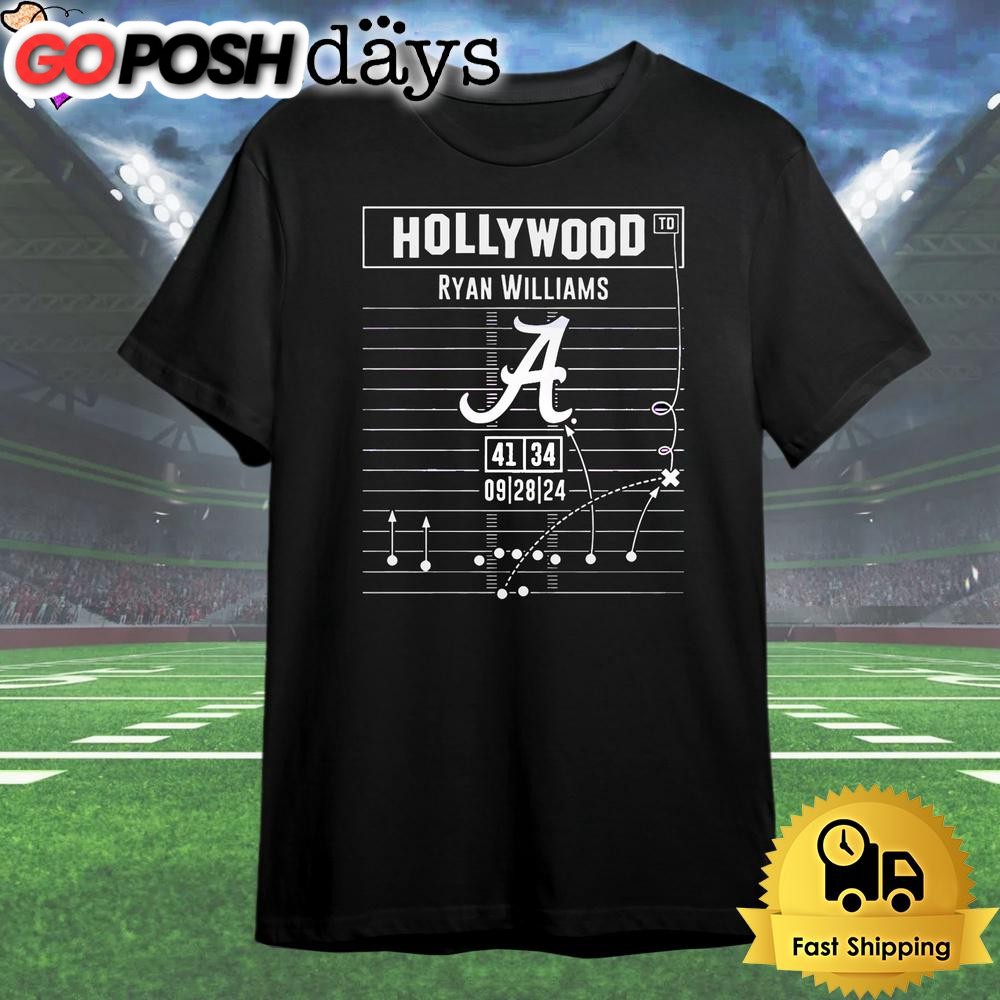 Alabama Football Ryan Williams Hollywood Ending Play T Shirt
