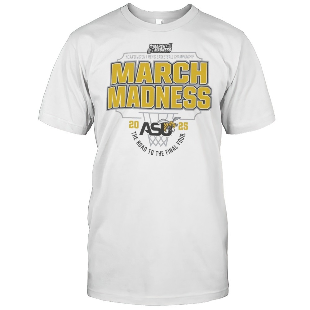 alabama-state-hornets-2025-ncaa-division-i-mens-basketball-championship-march-ma-jlk0kbkf Alabama State Hornets 2025 NCAA Division I Mens Basketball Championship March Madness The Road To The Final Four Shirt