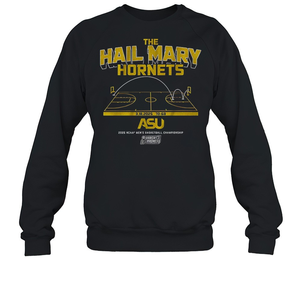 Alabama State Hornets Basketball The Hail Mary Hornets Shirt
