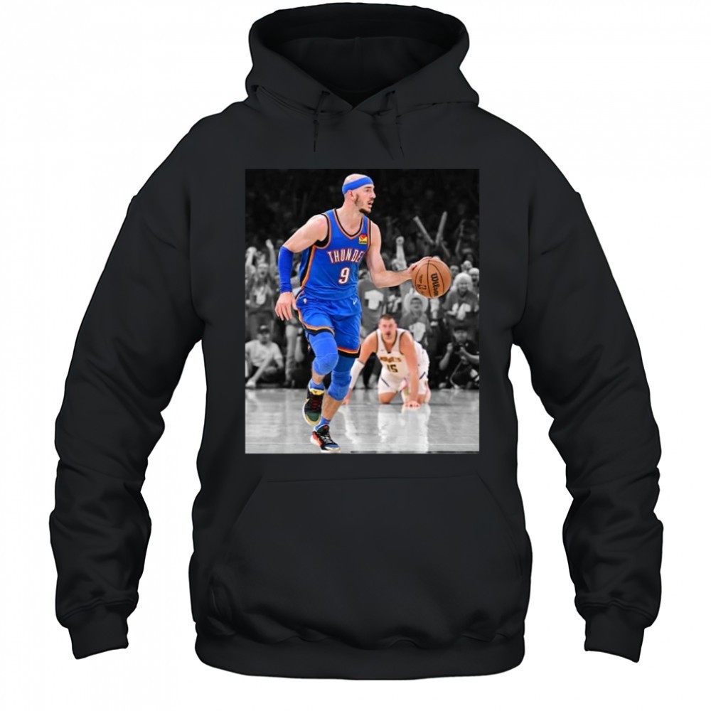 Alex Caruso Funny Meme With Nikola Jokic Shirt