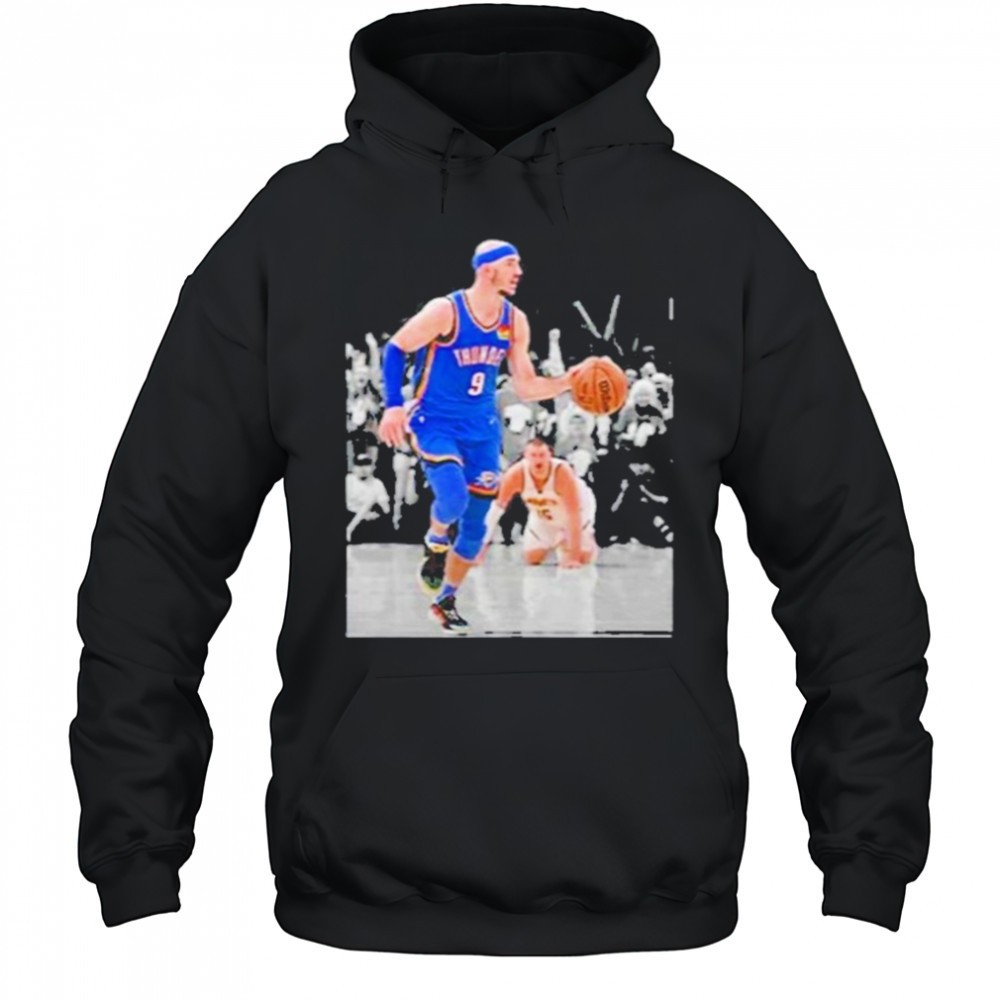 Alex Caruso Funny Meme With Nikola Jokic Shirt