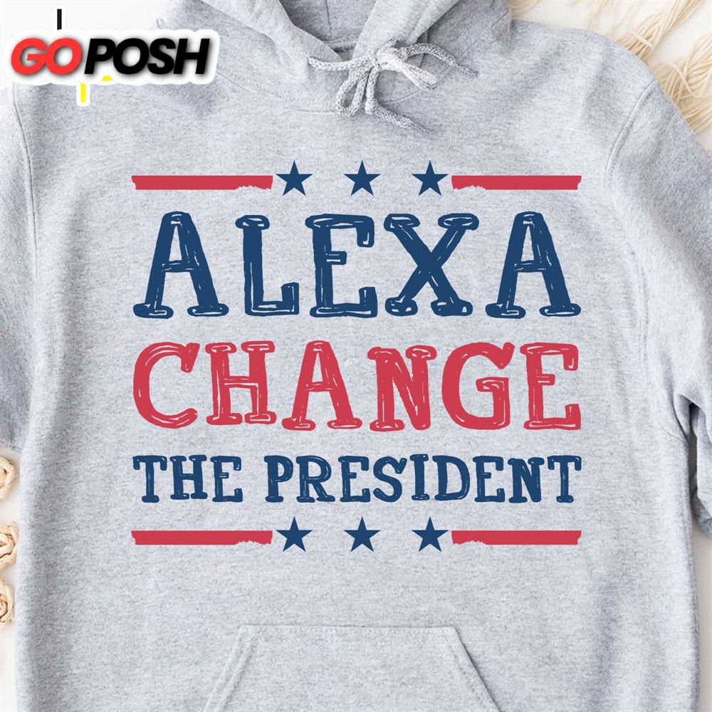 alexa-change-the-president-shirt-political-shirt-election-bright-t-shirt-zlkc94t2 Alexa Change The President Shirt Political Shirt Election Bright T-Shirt